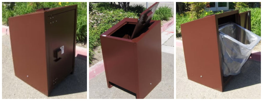 BearSaver BE Series Single Trash Enclosure