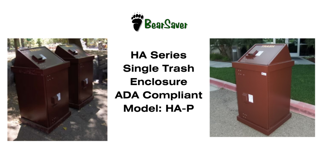 BearSaver HA-P Trash Enclosure: Your Wildlife-Proof Waste Solution