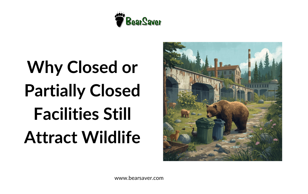 Why Closed or Partially Closed Facilities Still Attract Wildlife