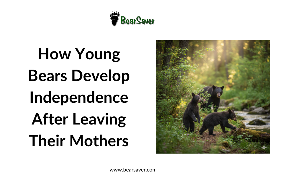 How Young Bears Develop Independence After Leaving Their Mothers