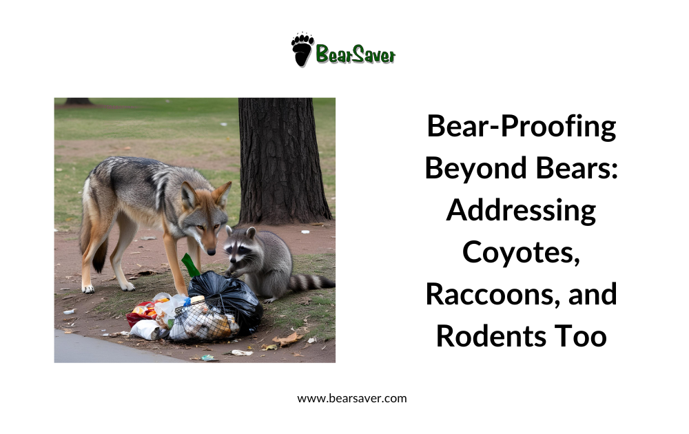 Bear-Proofing Beyond Bears: Addressing Coyotes, Raccoons, and Rodents Too
