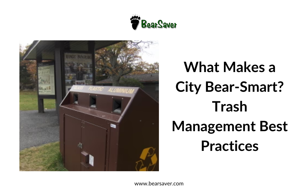 What Makes a City Bear-Smart? Trash Management Best Practices