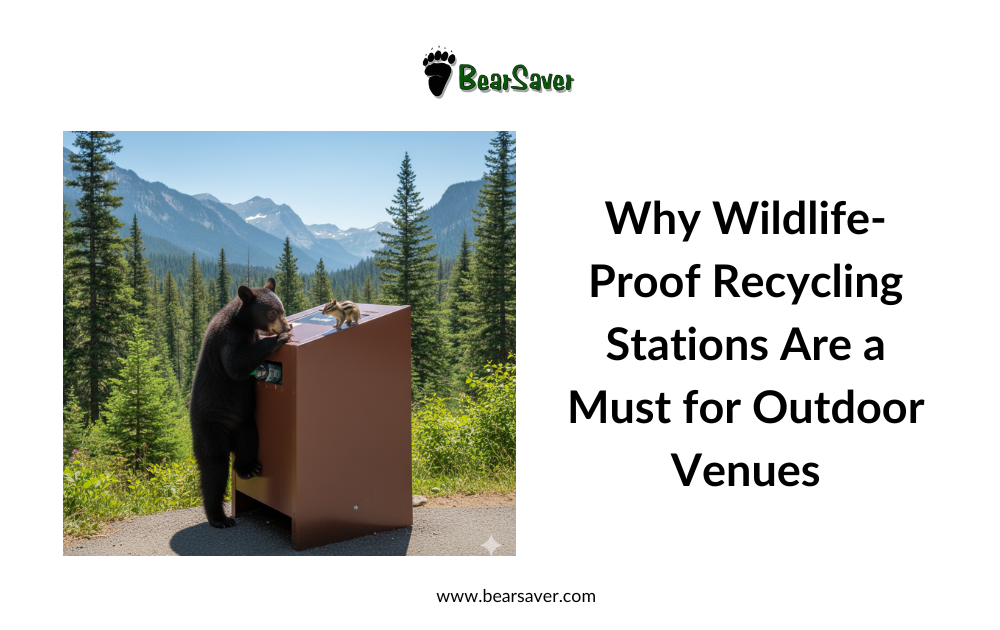 Why Wildlife-Proof Recycling Stations Are a Must for Outdoor Venues