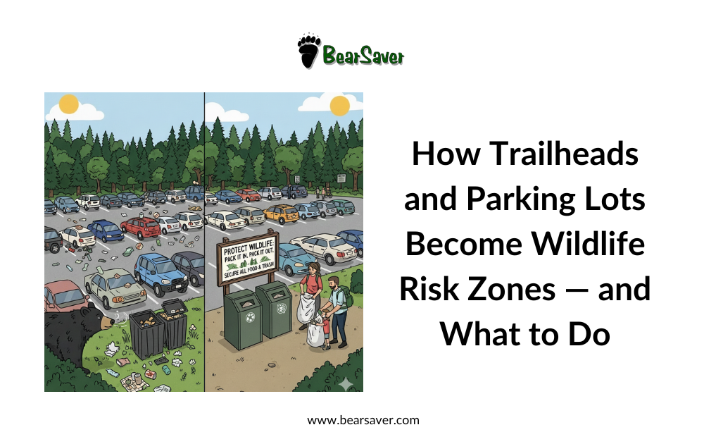 How Trailheads and Parking Lots Become Wildlife Risk Zones — and What to Do