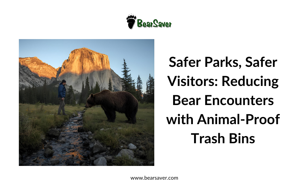 Safer Parks, Safer Visitors: Reducing Bear Encounters with Animal-Proof Trash Bins