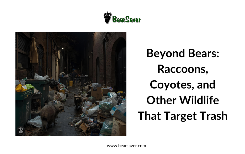 Beyond Bears: Raccoons, Coyotes, and Other Wildlife That Target Trash