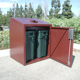 BearSaver Bearier™ - Residential Double Trash Can Enclosure  - RCE230F