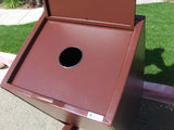BearSaver - Hid-A-Bag Mini Single Trash/Recycling Enclosure, ADA Option, 32 gal - HB1G