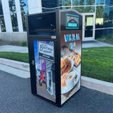 ADA compliant, Bear resistant and Rodent Resistant Cart Garage with Chute, Holds One 35 Gallon Poly Cart - CE135MB-CH