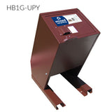 BearSaver - Hid-A-Bag Mini Single Trash/Recycling Enclosure, ADA Option, 32 gal - HB1G