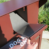 CE Series Single Recycling/Dog Waste Enclosure, Special Small Chute, ADA Compliant - CE140-CHD