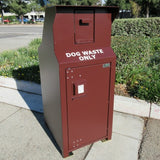 CE Series Single Recycling/Dog Waste Enclosure, Special Small Chute, ADA Compliant - CE140-CHD