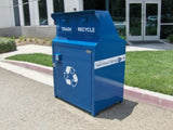 BearSaver - CE Series Double Trash/Recycling Enclosure, ADA Compliant - CE240