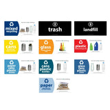 BearSaver - CE Series Triple Trash/Recycling Enclosure, ADA Compliant - CE340-CHRR