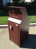 BearSaver - CE Series Single Trash or Recycle Enclosure, ADA Compliant - CE140