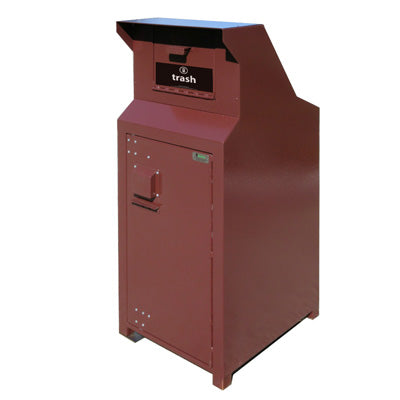 BearSaver - CE Series Single Trash or Recycle Enclosure, ADA Compliant - CE140