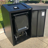 BearSaver Bear Resistant Cart Garage, Holds One 35 Gallon Poly Cart - RCE135F