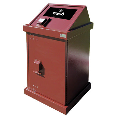BearSaver - HA Series Single Trash/Recycle Enclosure, ADA Compliant  - Model HA