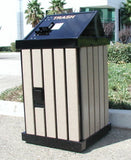 BearSaver - HA Series Single Trash/Recycle Enclosure, ADA Compliant  - Model HA