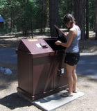 BearSaver - HA Series Double Trash Enclosure, ADA Compliant  - HA2