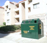 BearSaver - Mini Depot Combo Trash/Recycling Enclosure, ADA Compliant  - MDYP-LL-X