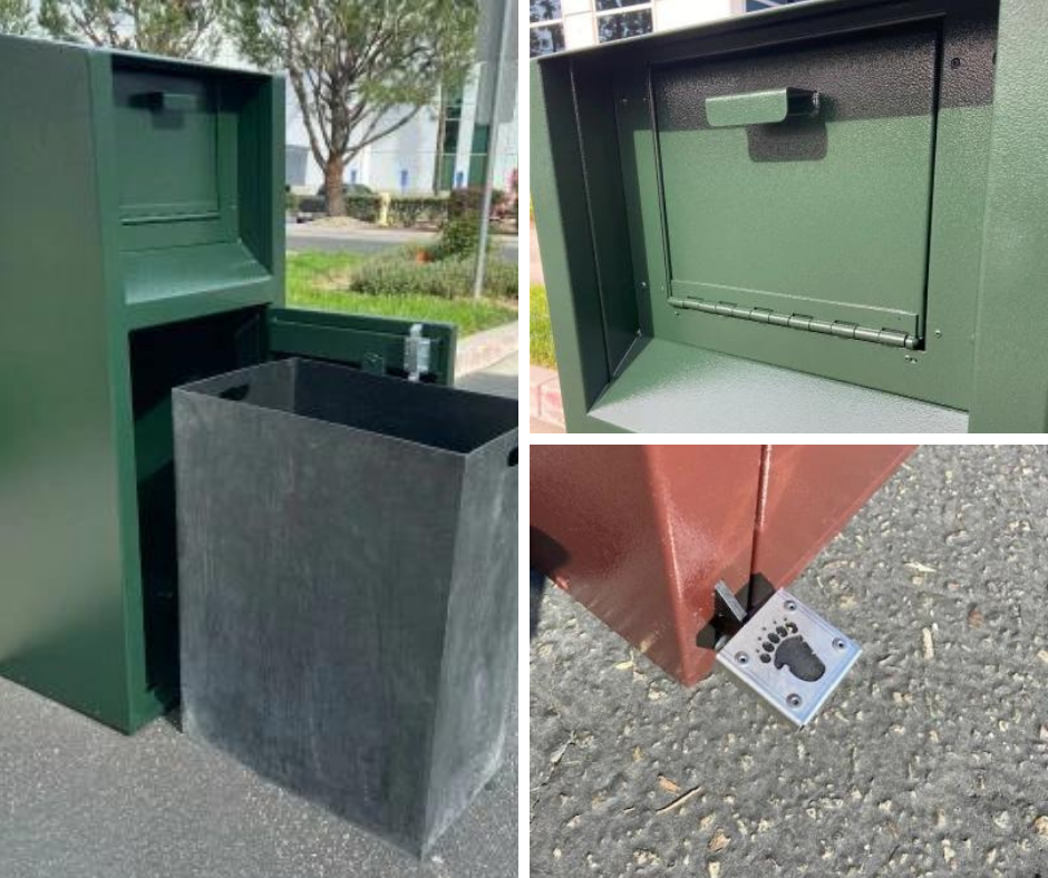 All New Hands-Free Option Now Available for BearSaver Trash Enclosure