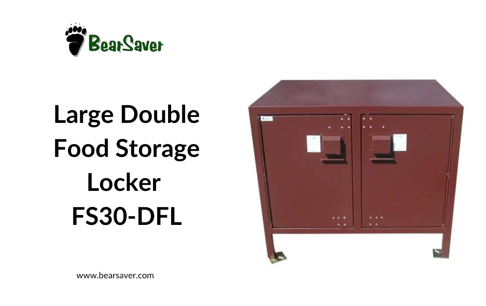 Protect Your Food and Wildlife with BearSaver: A Review of the Large Double Food Storage Locker FS30-DFL