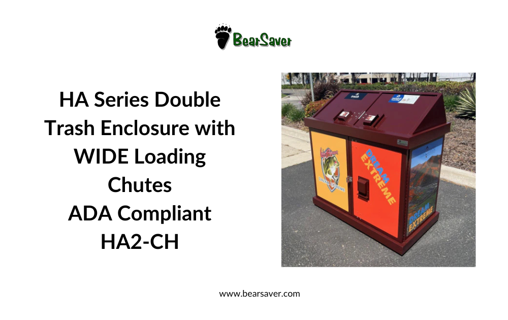 BearSaver HA2-CH: A Heavy-Duty, ADA-Compliant Solution for Bear-Resistant Trash Management