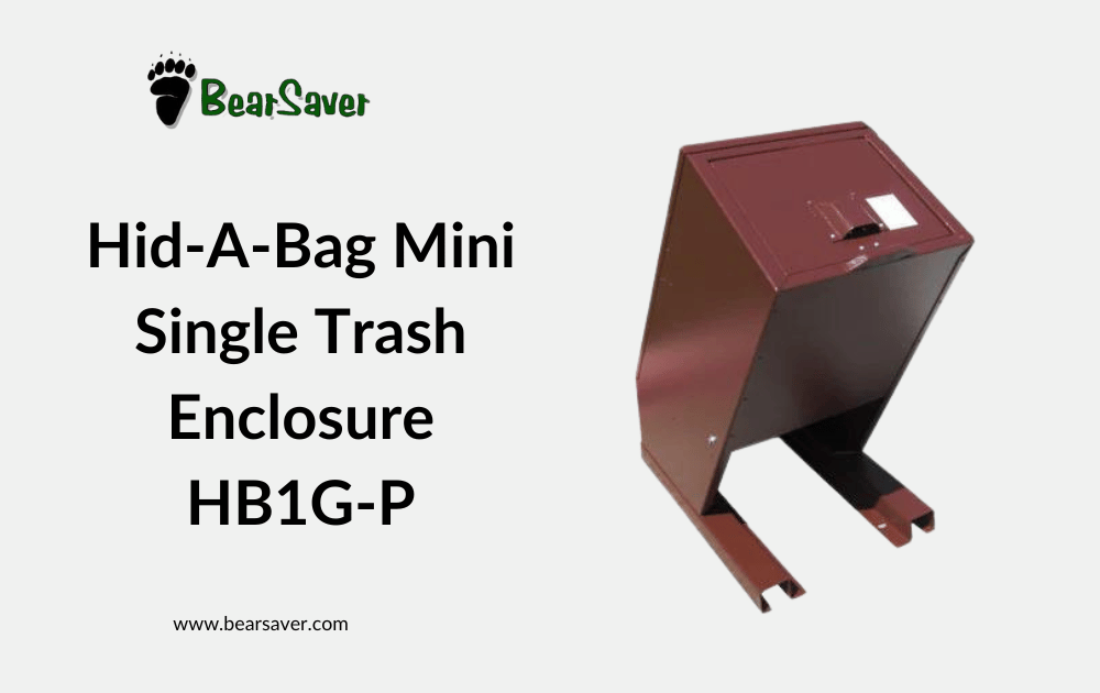 BearSaver HB1-P: Bear-Resistant Waste Management Excellence