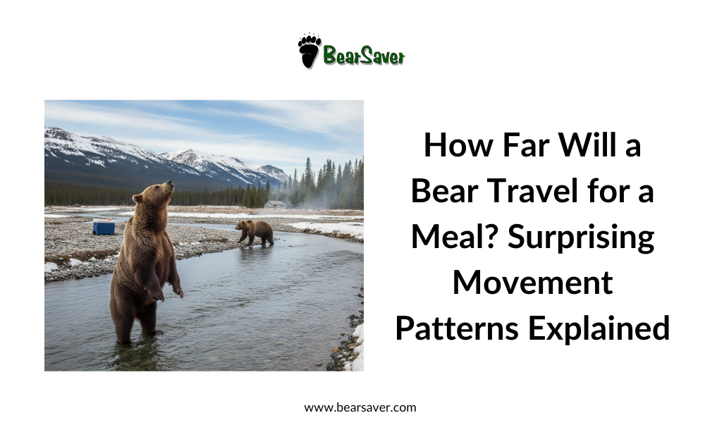 How Far Will a Bear Travel for a Meal? Surprising Movement Patterns Explained