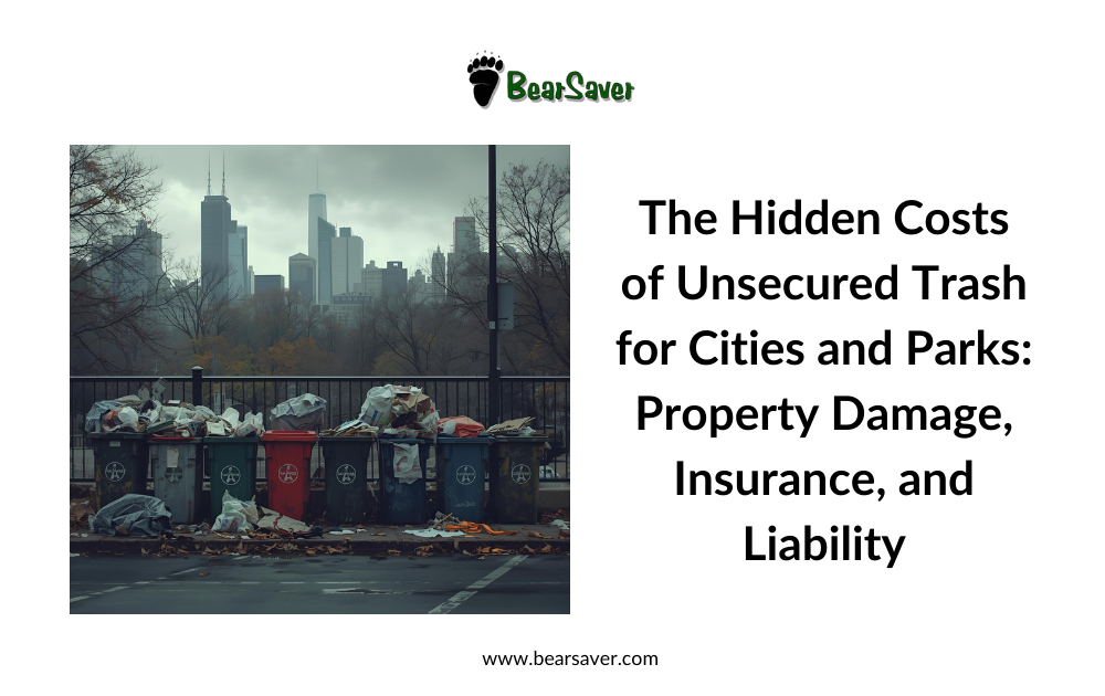 The Hidden Costs of Unsecured Trash for Cities and Parks:  Property Damage, Insurance, and Liability