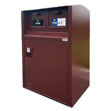 BearSaver - CE Series Double Trash Enclosure, Municipal Style, ADA Compliant - CE240MB-CH