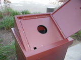 BearSaver - HA Series Single Trash/Recycle Enclosure, ADA Compliant  - Model HA