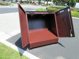 BearSaver - Hid-A-Bag Double Trash /Recycling Enclosure, ADA Compliant, 140 gal  - HB2-UPX