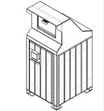 BearSaver - CE Series Single Recycling Enclosure, ADA Compliant - CE140-R