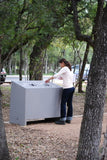 BearSaver - BE Series Double Recycling Enclosure, ADA Compliant  - BE2-Y