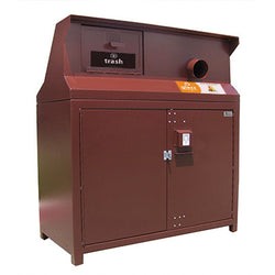 BearSaver - CE Series Double Trash/Recycling Enclosure, ADA Compliant  - CE232-CHR