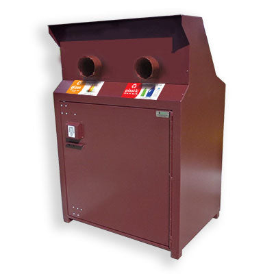 BearSaver - CE Series Double Recycling Enclosure, ADA Compliant - CE240-RR