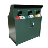 BearSaver - CE Series Triple Recycling Enclosure, ADA Compliant - CE340-RRR