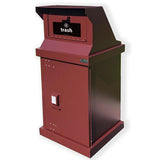 BearSaver - CE/HA Series Single Trash Enclosure with WIDE Loading Chute, ADA Compliant  - HA-CH