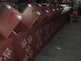 BearSaver - HA Series Single Trash W/Custom Laser Cut Panels, ADA Compliant  - HA-PH